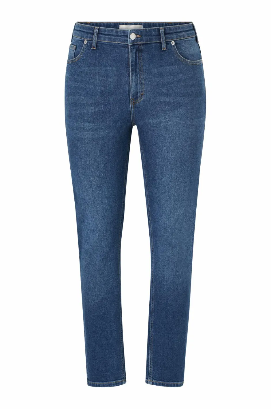 Ellos Plus collection slim jeans med høj talje^Dame Jeans