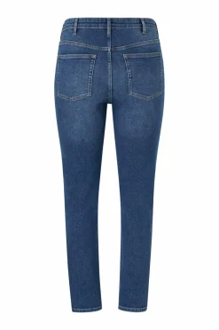 Ellos Plus collection slim jeans med høj talje^Dame Jeans