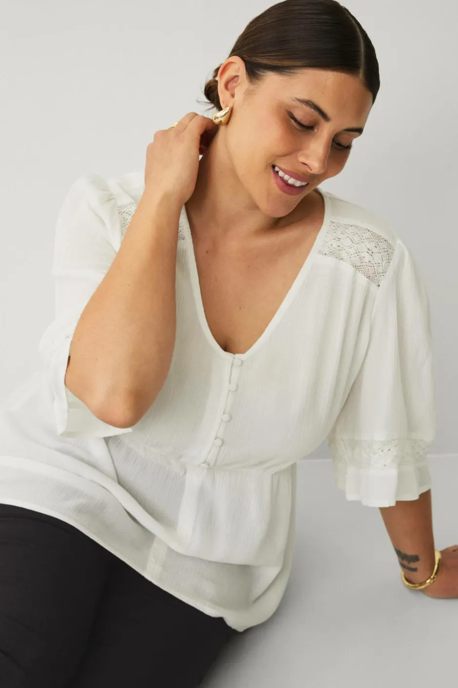 Ellos Plus collection Bluse^Dame Skjorter & Bluser
