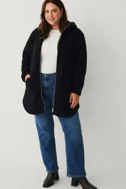 Plus collection Lang, foret fleecejakke Dame Jakker & Frakker