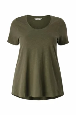 Ellos Plus collection Top med rund hals^Dame Basistøj|Toppe & Tank-Toppe