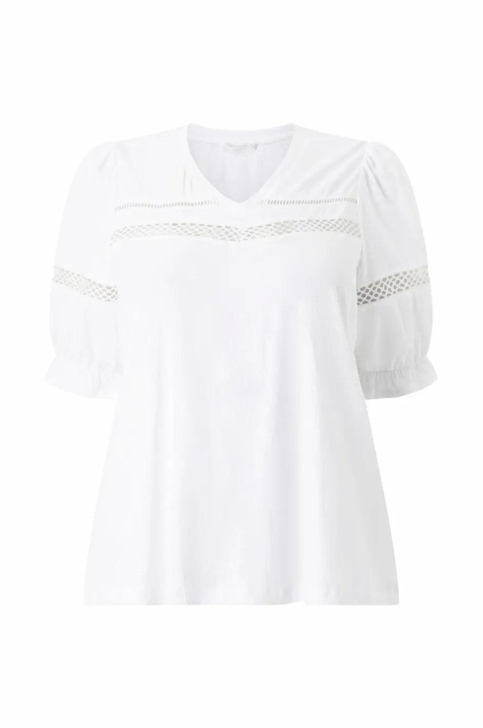 Ellos Plus collection Top med blondedetaljer^Dame Toppe & Tank-Toppe