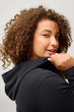 Ellos Plus collection Sweatshirt med hætte^Dame Basistøj|Sweatshirts & Hoodies