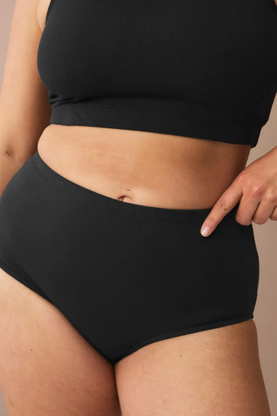 Hot Plus collection Maxitrusse Maylah 3-pak Dame Trusser
