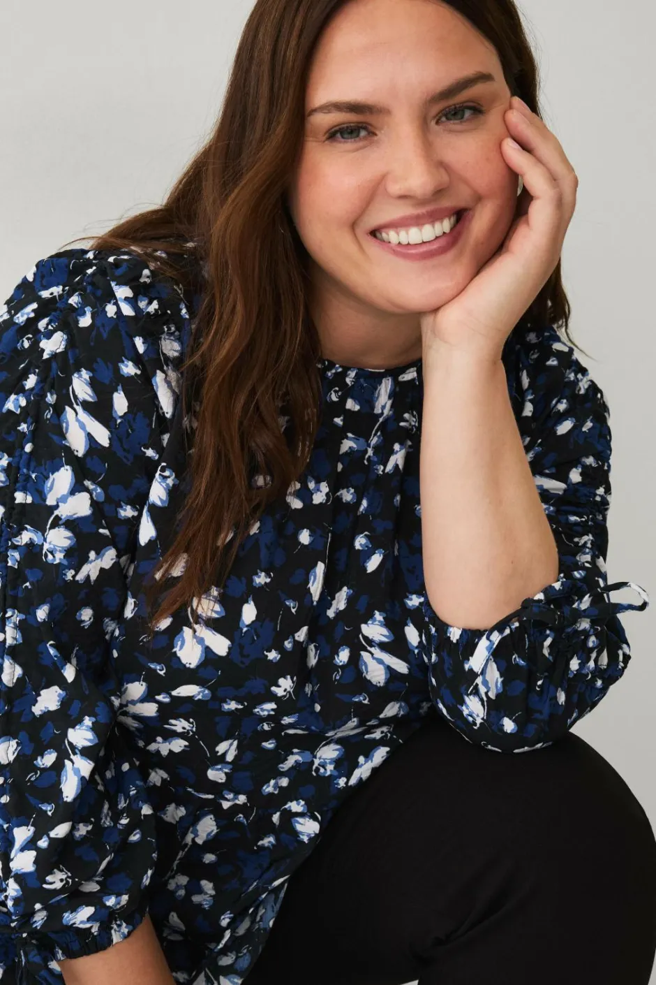 Discount Plus collection Bluse med peplum Dame Skjorter & Bluser