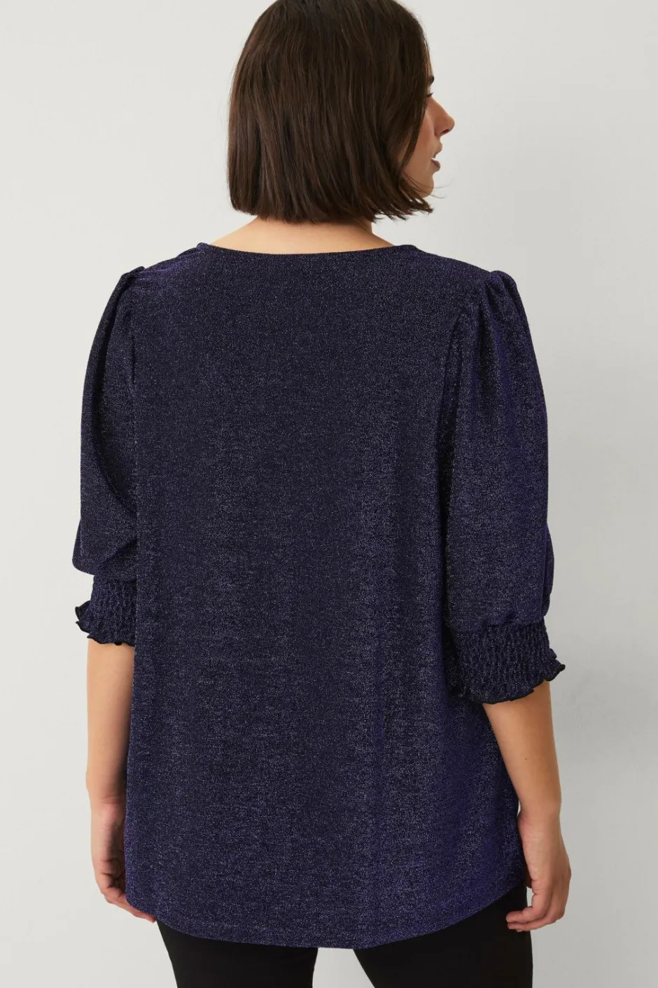 Ellos Plus collection Top med ballonærme^Dame Toppe & Tank-Toppe
