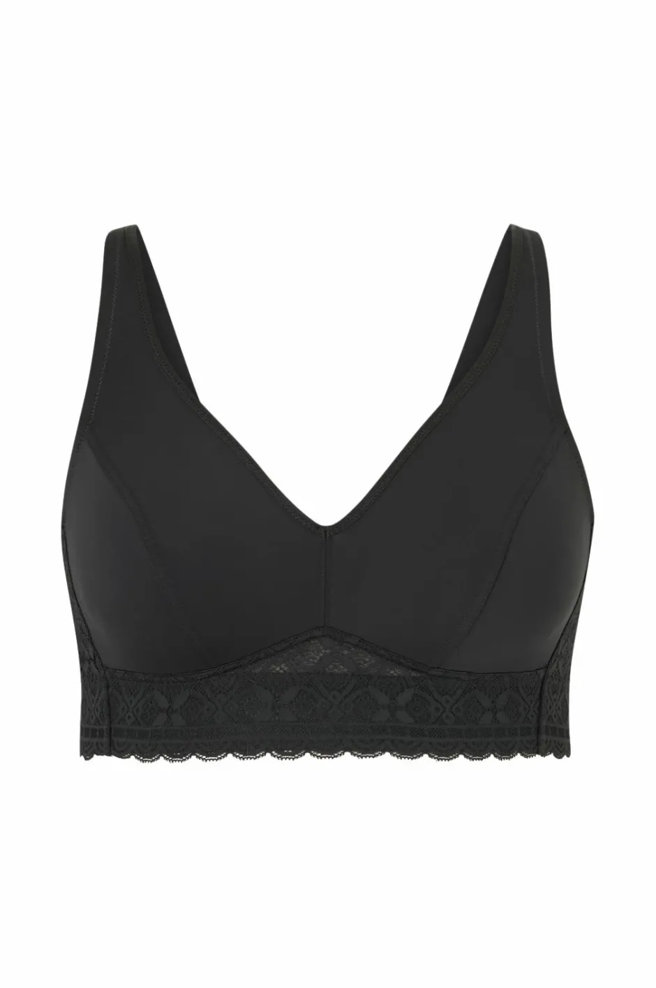 Ellos Plus collection Blød BH med blondedetaljer^Dame Bh'Er