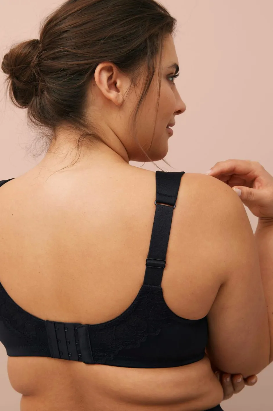 Sale Plus collection Bøjle-bh med blondedetaljer Dame Bh'Er