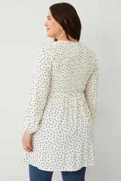 Sale Plus collection Tunika med smock Dame Tunikaer
