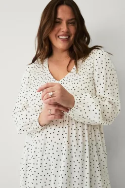 Sale Plus collection Tunika med smock Dame Tunikaer
