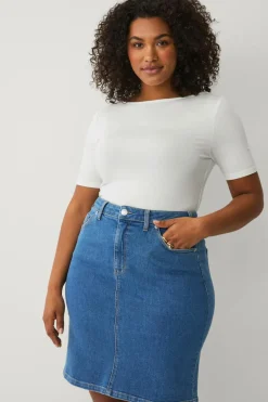 Plus collection Cowboynederdel Dame Nederdele