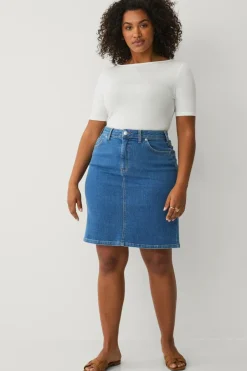 Plus collection Cowboynederdel Dame Nederdele