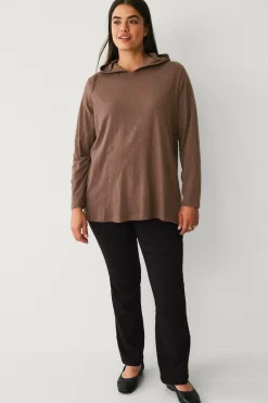 Ellos Plus collection Sweatshirt med hætte^Dame Basistøj|Sweatshirts & Hoodies