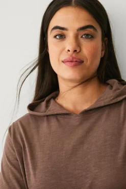 Ellos Plus collection Sweatshirt med hætte^Dame Basistøj|Sweatshirts & Hoodies
