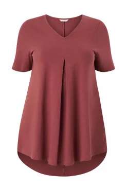 Ellos Plus collection Tunika med v-hals^Dame Tunikaer|Toppe & Tank-Toppe
