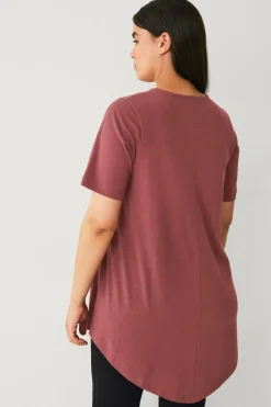 Ellos Plus collection Tunika med v-hals^Dame Tunikaer|Toppe & Tank-Toppe