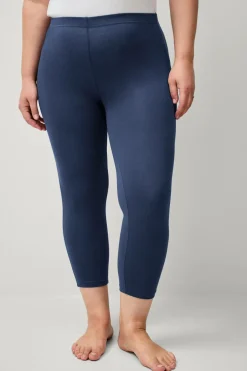 Ellos Plus collection Leggings med høj talje og 3/4 længde^Dame Basistøj|Tights & Leggings