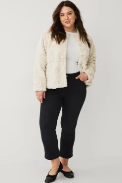 Discount Plus collection Jakke i imiteret pels Dame Jakker & Frakker