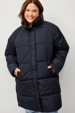 Ellos Plus collection Foret frakke med skorstenskrave^Dame Jakker & Frakker