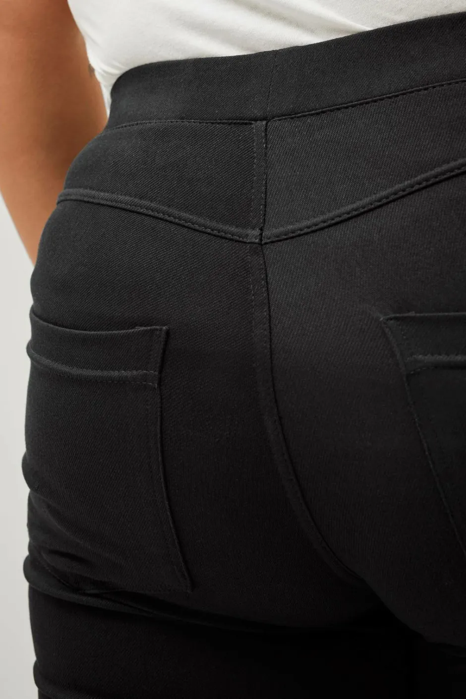 Plus collection Treggings med høj talje Dame Tights & Leggings