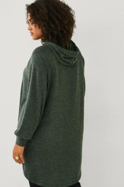 Discount Plus collection Lang sweatshirt med hætte Dame Sweatshirts & Hoodies