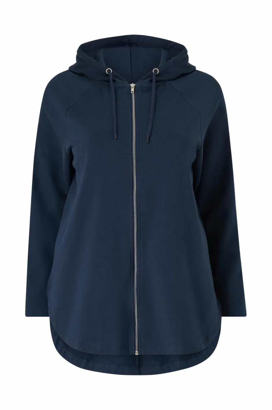 Ellos Plus collection Sweatshirt med hætte og lynlås^Dame Sweatshirts & Hoodies