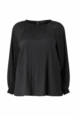 New Plus collection Plisseret bluse Dame Skjorter & Bluser