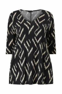 Discount Plus collection Tunika med 3/4 lange ærmer Dame Tunikaer