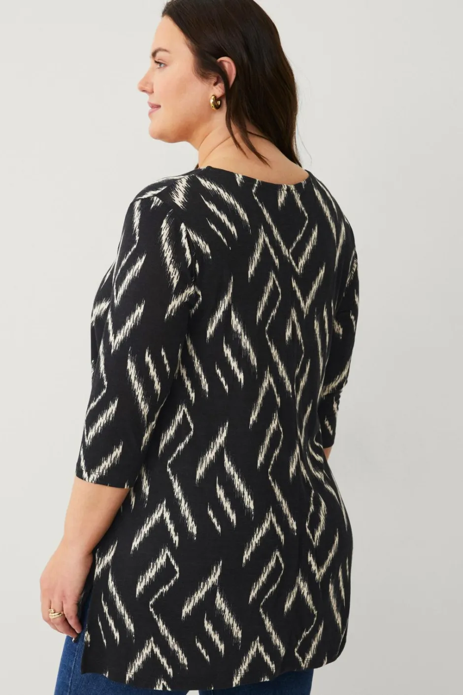 Discount Plus collection Tunika med 3/4 lange ærmer Dame Tunikaer