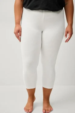 Ellos Plus collection Leggings med høj talje og 3/4 længde^Dame Basistøj|Tights & Leggings