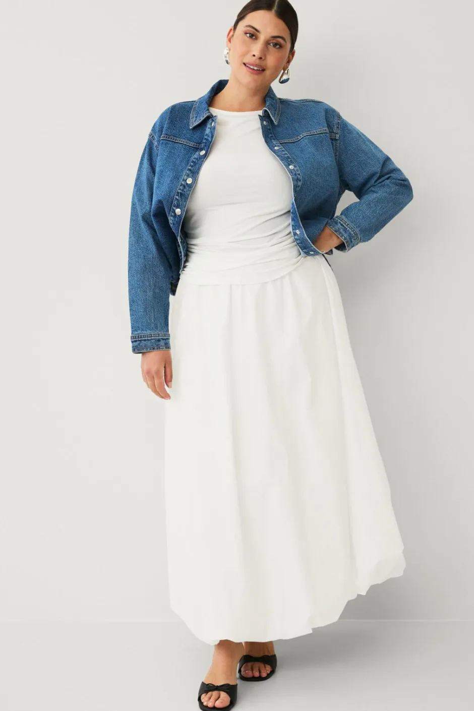 Plus collection Kort cowboyjakke Dame Jakker & Frakker