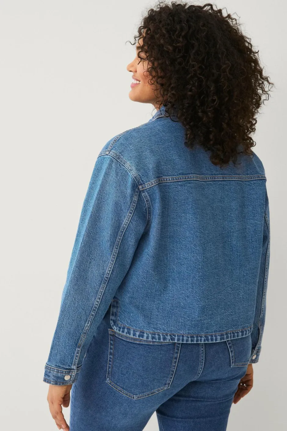 Plus collection Kort cowboyjakke Dame Jakker & Frakker