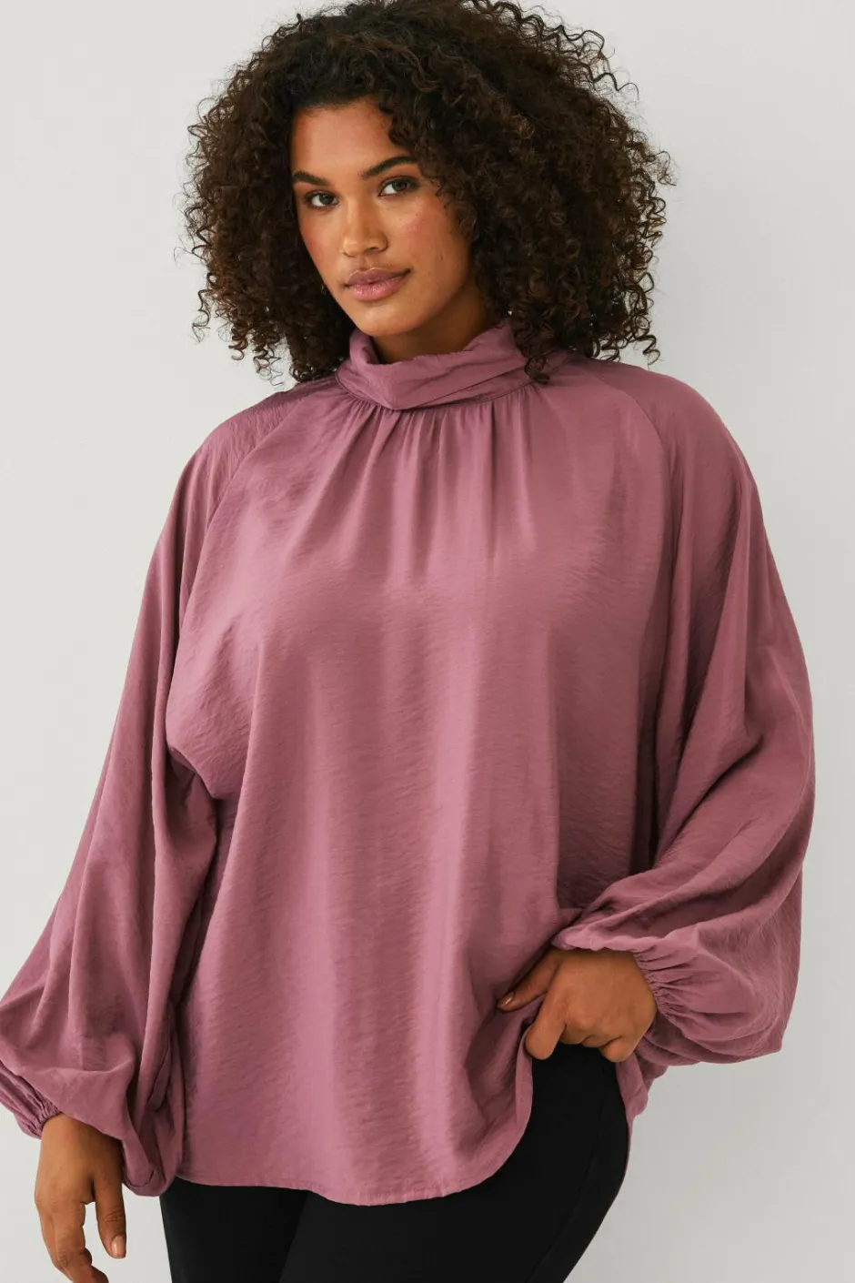 Ellos Plus collection Bluse med afslappet pasform^Dame Skjorter & Bluser