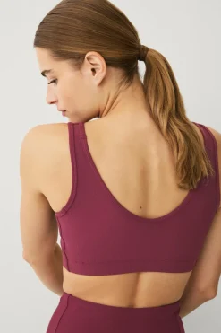 Ellos STUDIO Sports-bh V-neck Structure^Dame Træningstøj|Træningstøj