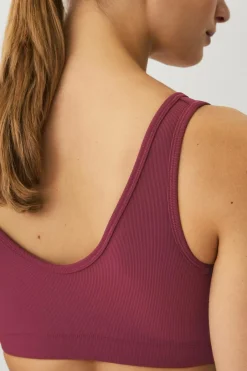 Ellos STUDIO Sports-bh V-neck Structure^Dame Træningstøj|Træningstøj