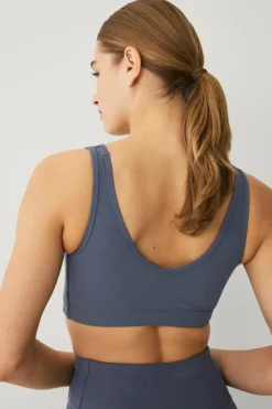 Discount STUDIO Sports-bh V-neck Structure Dame Træningstøj|Træningstøj