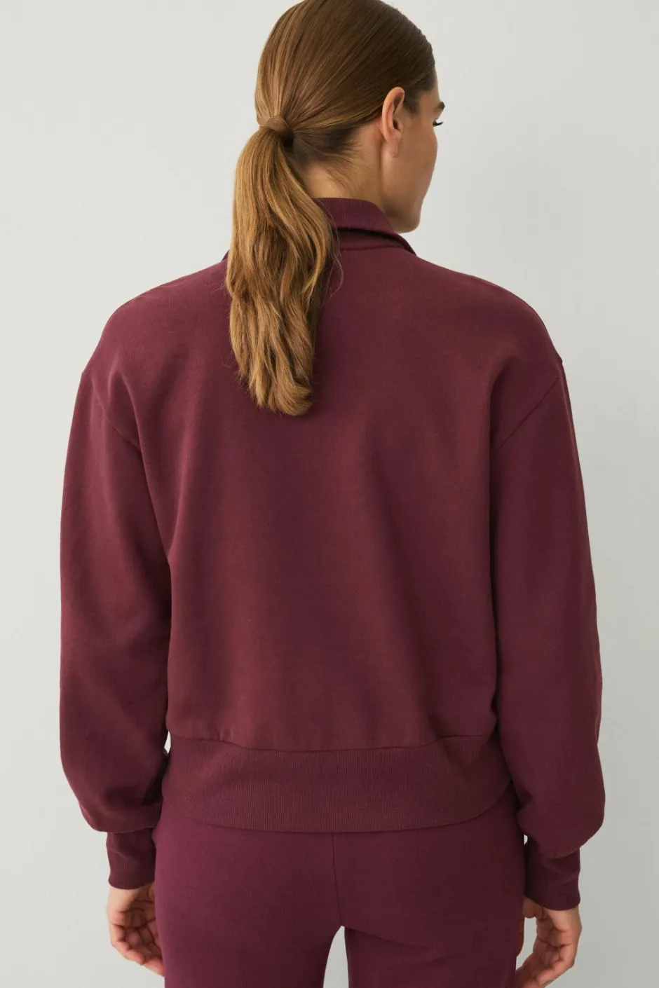 STUDIO Sweatshirt med høj krave Dame Træningstøj|Træningstøj