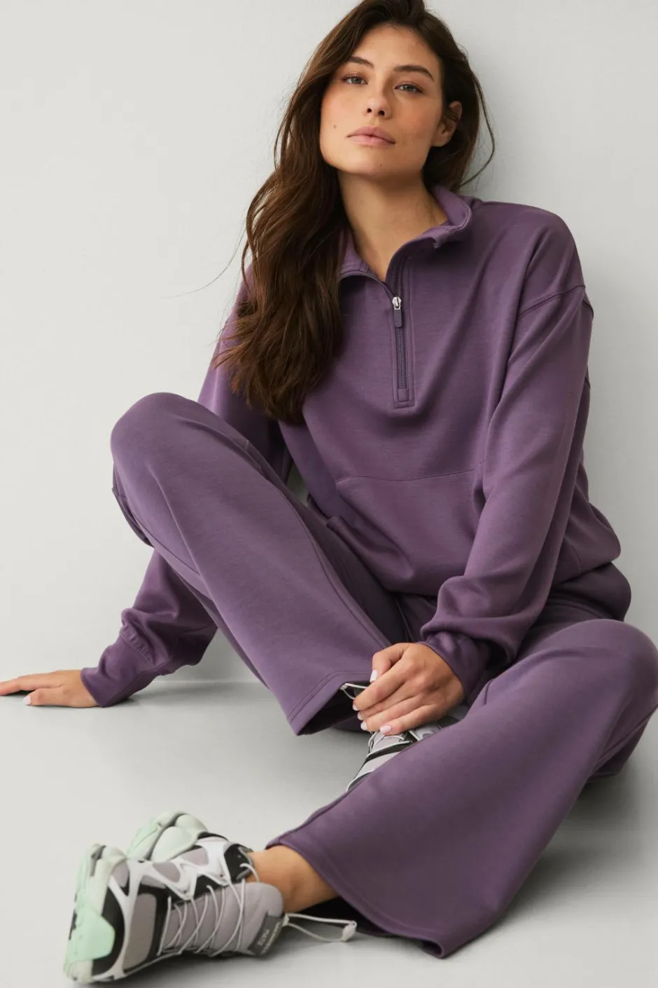 New STUDIO Sweatshirt Tech Sweat Halfzip Dame Træningstøj|Træningstøj
