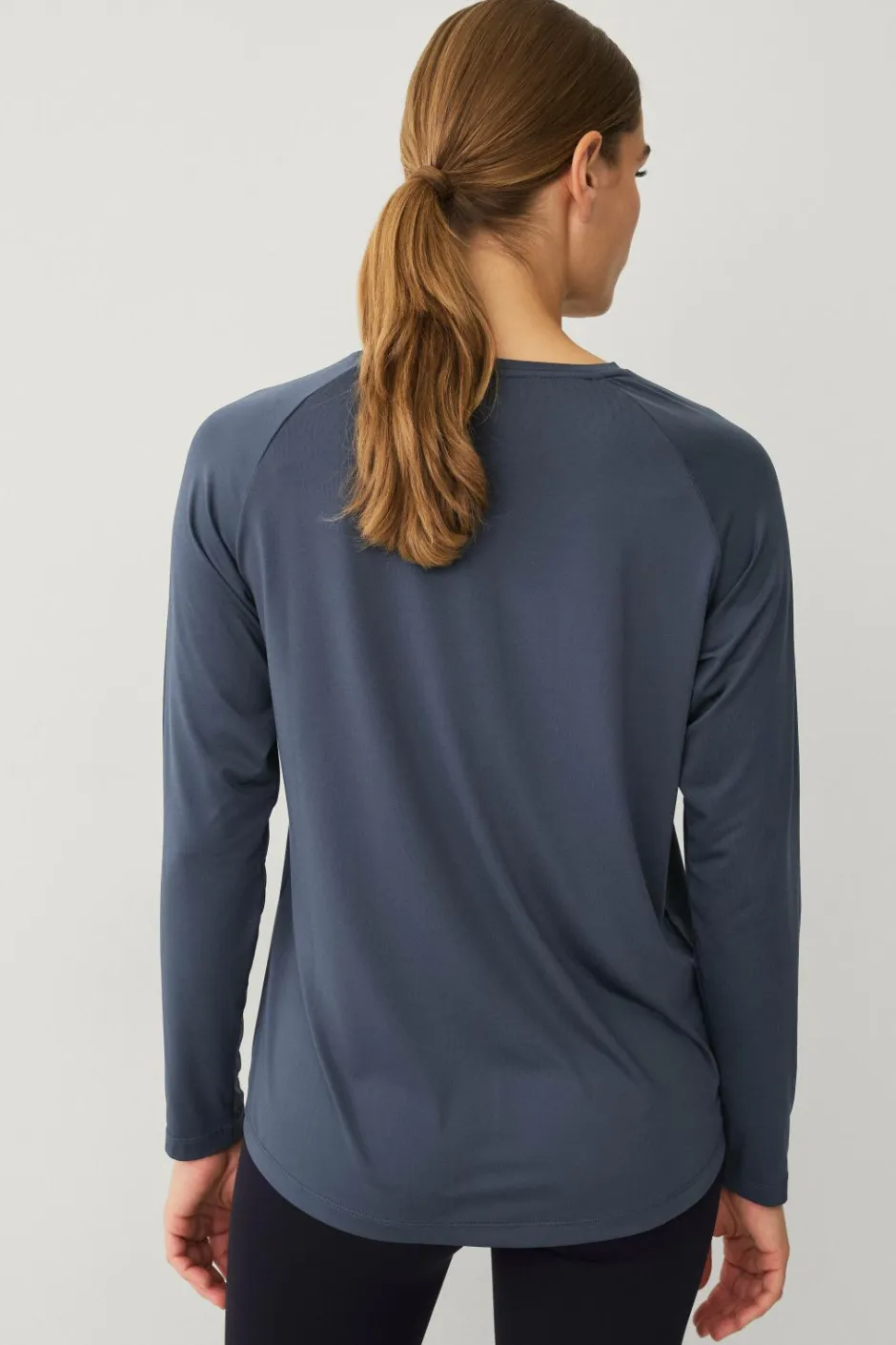 STUDIO Træningstop Loose Top Core LS Dame Træningstøj|Træningstøj
