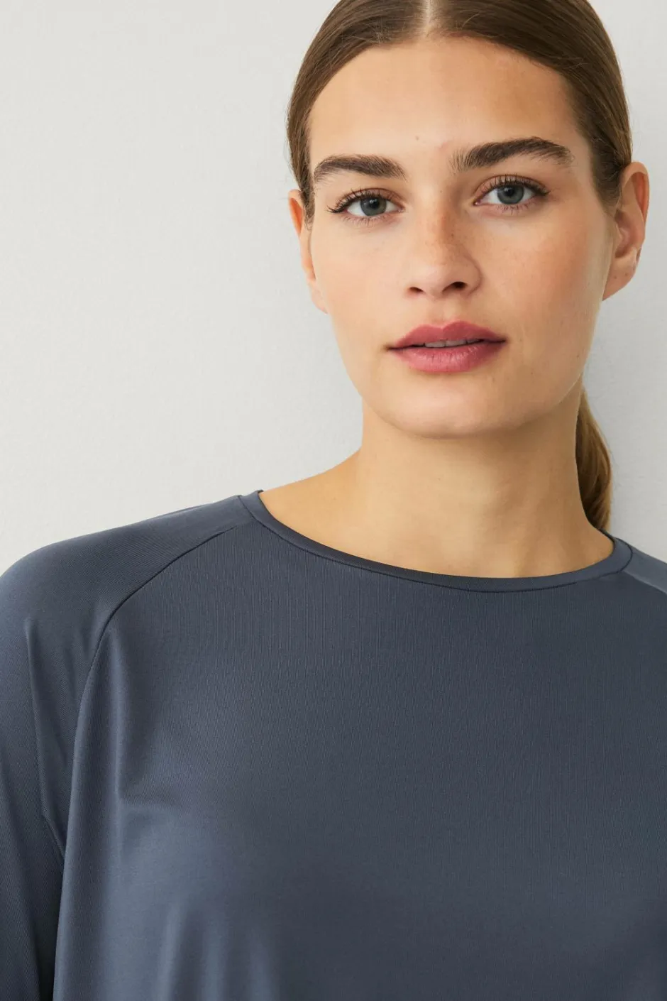STUDIO Træningstop Loose Top Core LS Dame Træningstøj|Træningstøj