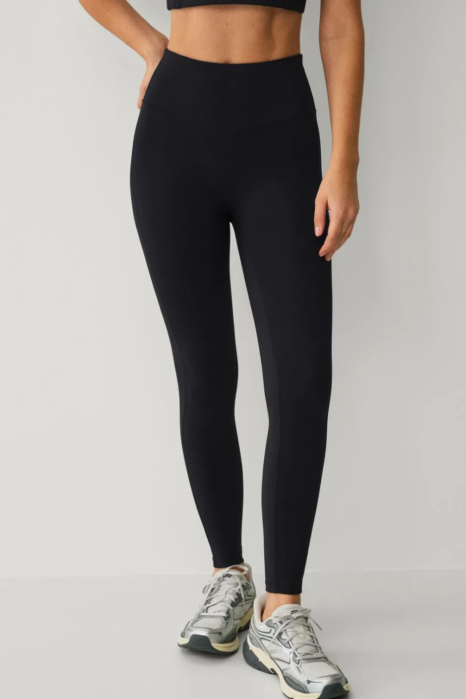 Ellos STUDIO Træningstights Studio Tights Flat Front Core^Dame Træningstøj|Træningstøj