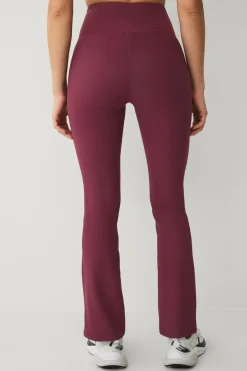 Clearance STUDIO Træningstights Flare Structure Tights Dame Træningstøj|Træningstøj
