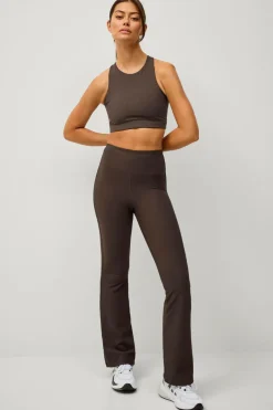 Ellos STUDIO Træningstights Flare Structure Tights^Dame Træningstøj|Træningstøj