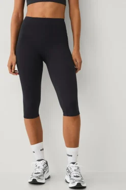 Discount STUDIO Træningstights Capri Tights Flat Front Core Dame Træningstøj|Træningstøj