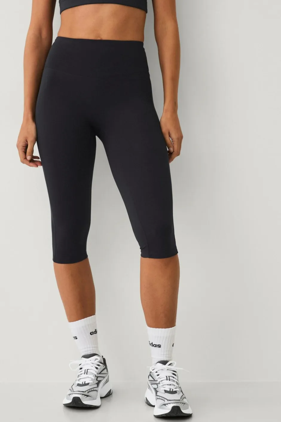 Discount STUDIO Træningstights Capri Tights Flat Front Core Dame Træningstøj|Træningstøj