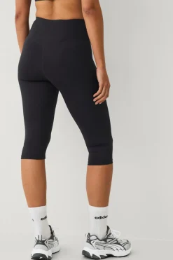 Discount STUDIO Træningstights Capri Tights Flat Front Core Dame Træningstøj|Træningstøj