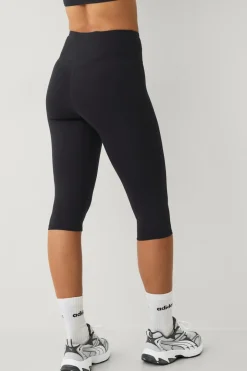 Discount STUDIO Træningstights Capri Tights Flat Front Core Dame Træningstøj|Træningstøj