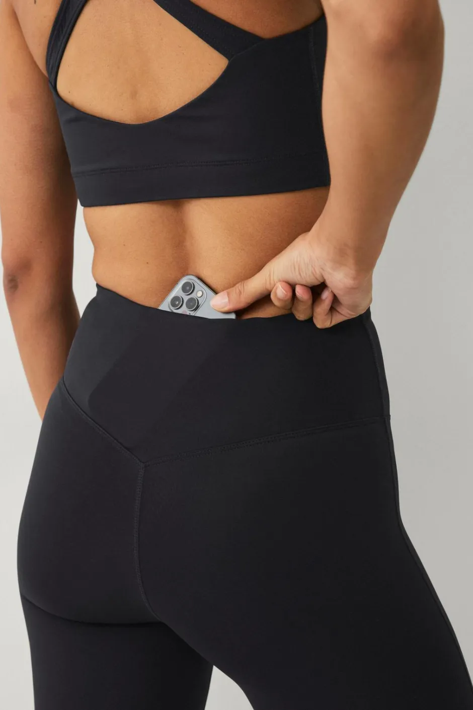 Discount STUDIO Træningstights Capri Tights Flat Front Core Dame Træningstøj|Træningstøj