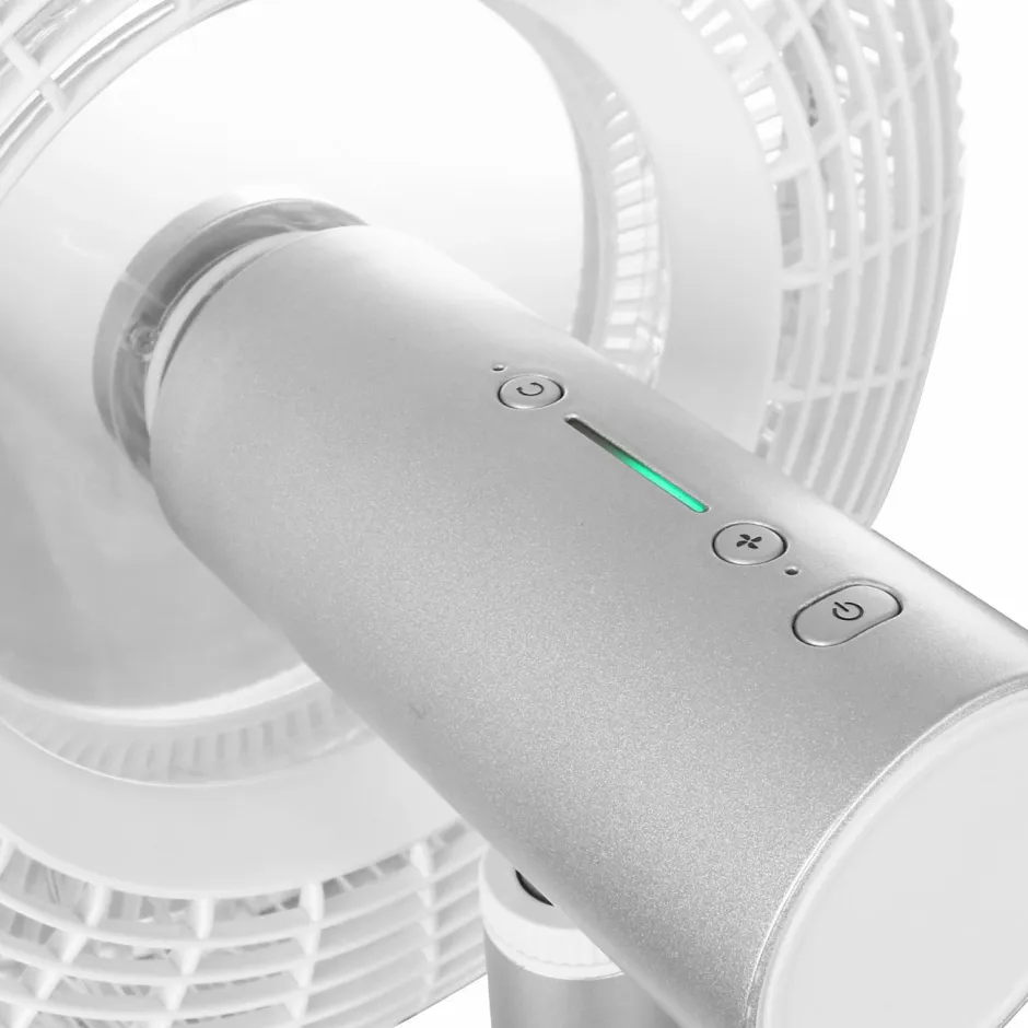 Emerio Ventilator, genopladelig, 33,5 cm, 12 hastigheder^ Husholdningselektronik
