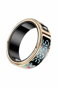 FITPADDY Smart ring med LCD-skærm XL^Dame Træningsredskaber & Udstyr|Træningsredskaber & Udstyr